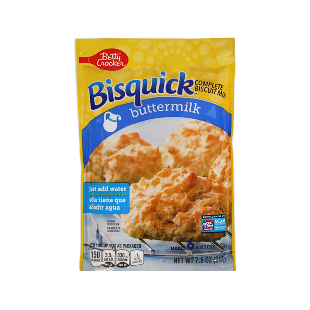 BETTY CROCKER BISQUICK BUTTER MILK  POWDER 212 GM