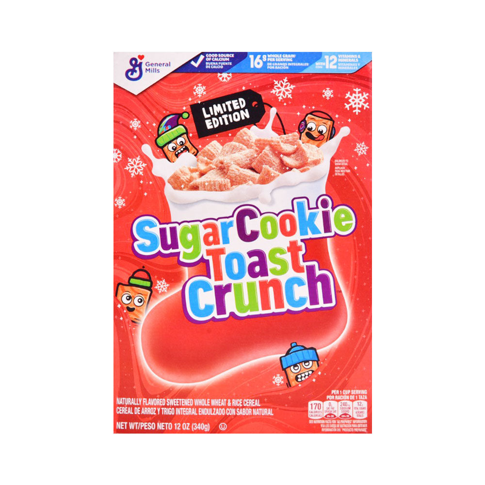 GENERAL MILLS CEREAL SUGAR COOKIE TOAST CRUNCH 340G
