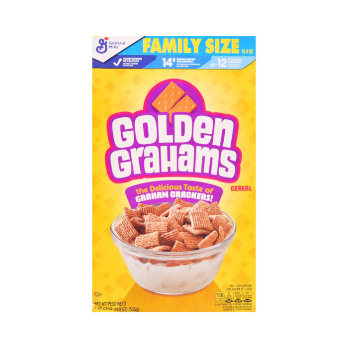 GENERAL MILLS CEREAL GOLDEN GRAHAMS 535G