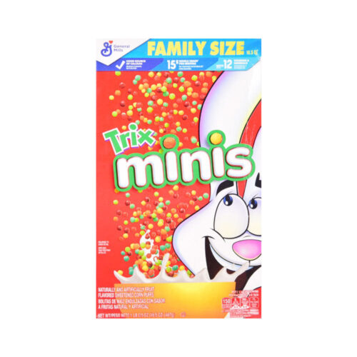 GENERAL MILLS TRIX MINIS CEREALS 467 GM