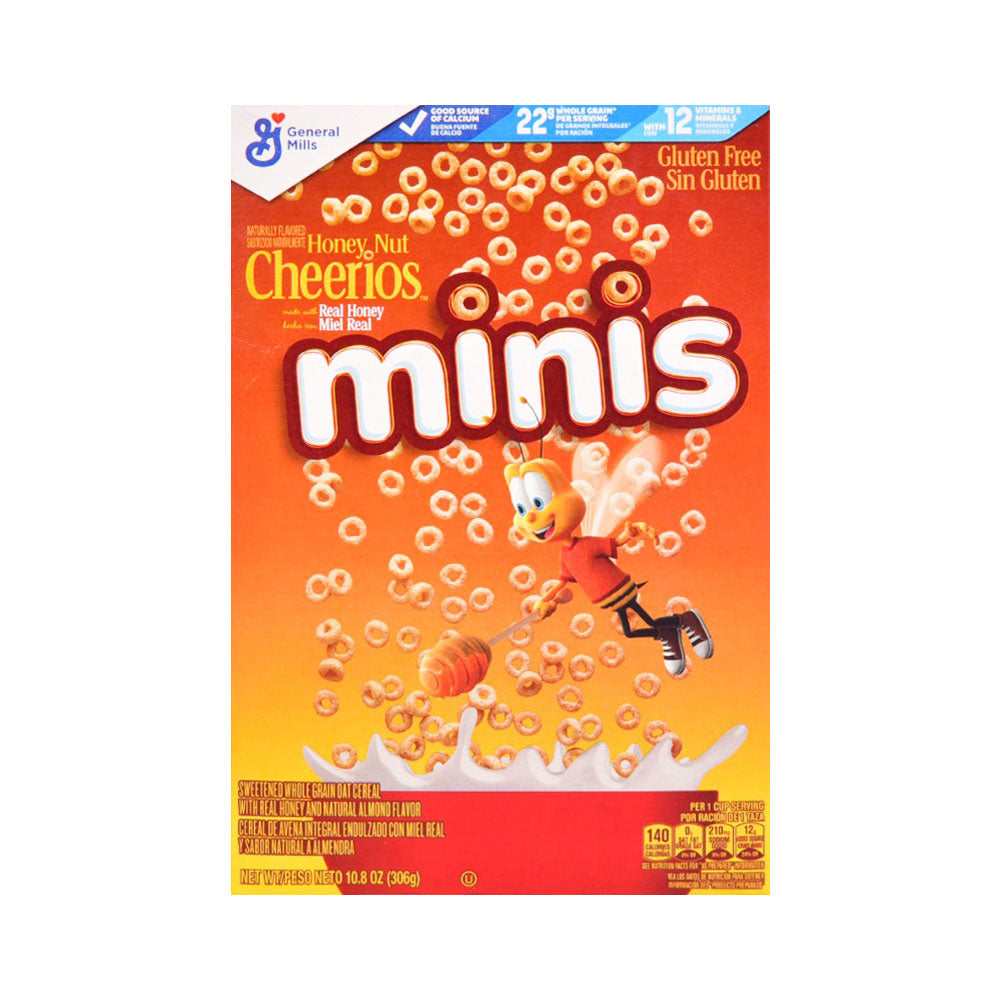 GENERAL MILLS CEREAL HONEY NUT CHEERIOS MINIS 306 GM