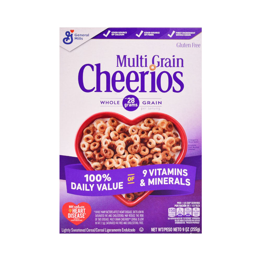 GENERAL MILLS CHEERIOS CEREAL MULTI GRAIN  255 GM