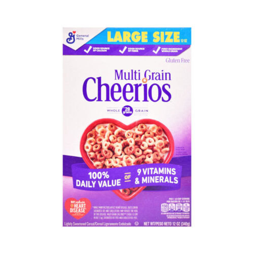 GENERAL MILLS CEREAL MULTI GRAIN CHEERIOS 340 GM