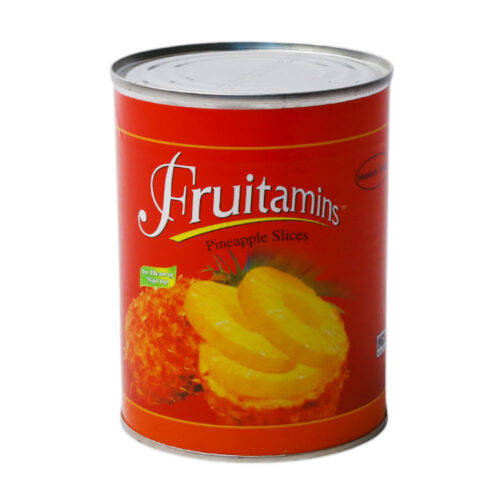 FRUITAMINS PINEAPPLE SLICES TIN 565GM