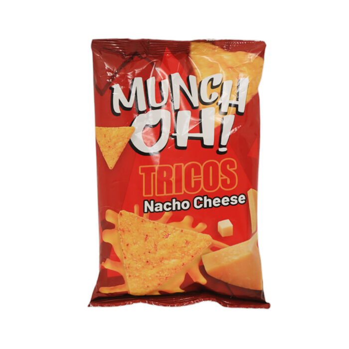 MUNCH OH TRICOS SNACKS NACHO CHEESE 64 GM
