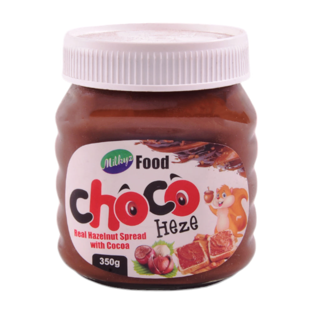 CHOCO HAZELNUT SPREAD WITH COCOA CHOCOLATE 350 GM