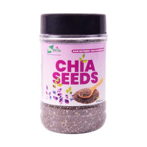 LIFE STYLE CHIA SEEDS JAR 250 GM