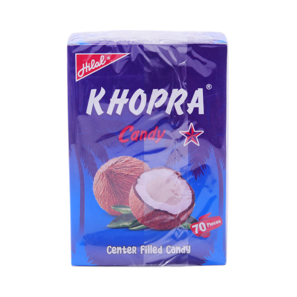 HILAL CANDY KHOPRA POUCH 70 PCS