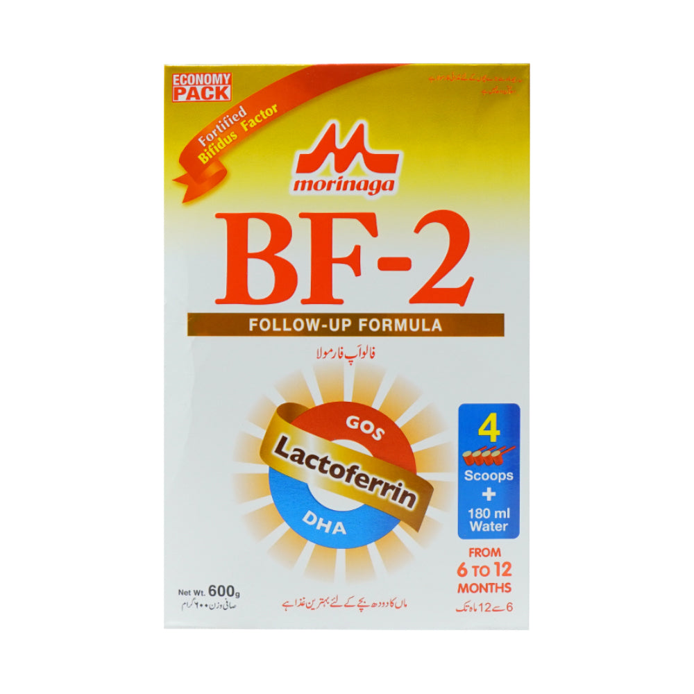 MORINAGA BF2 FOLLOWUP FORMULA FROM 6-12 MONTHS 600 GM