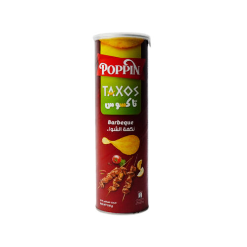 POPPIN CHIPS TAXOS BARBEQUE 110 GM