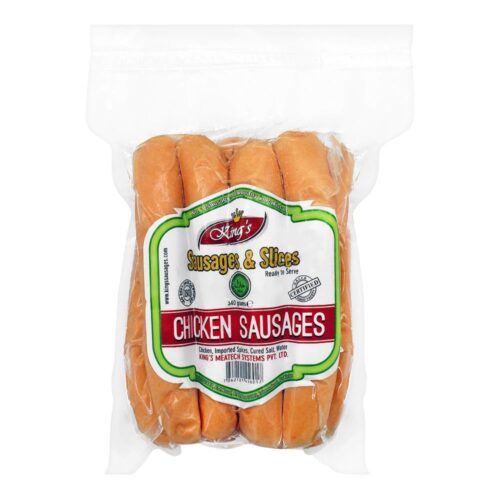 KINGS CHICKEN SAUSAGES 340 GM