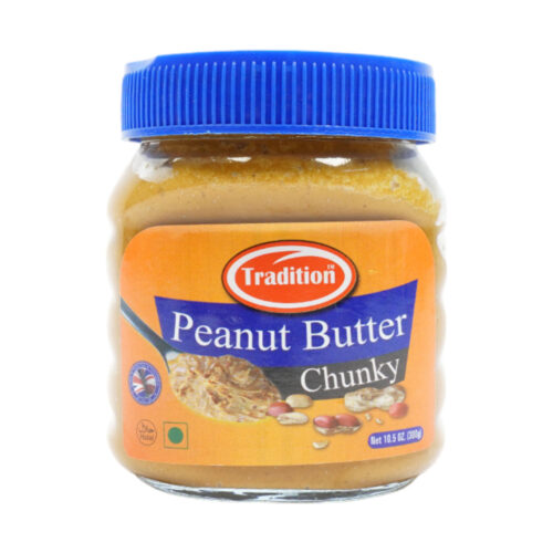 TRADITION PEANUT BUTTER CHUNKY 300 GM