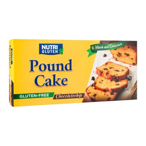 NUTRI GLUTEN FREE POUND CAKE CHOCOLATE CHIP 200 GM