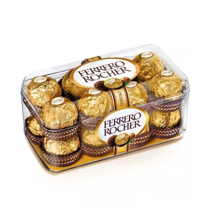 FERRERO ROCHER CHOCOLATE T16 THE GOLDEN EXPERIENCE 200 GM