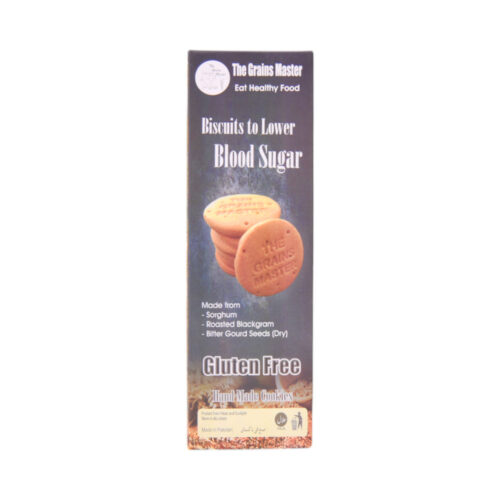 THE GRAINS MASTER LOWER BLOOD SUGAR BISCUITS 250 GM