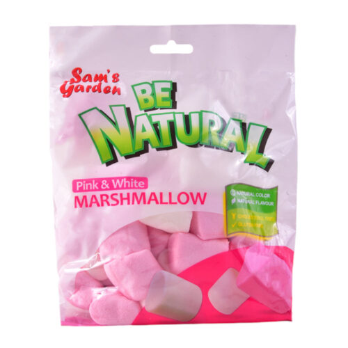 SAM & GARDEN BE NATURAL MARSHMELLOW PINK & WHITE 150 GM