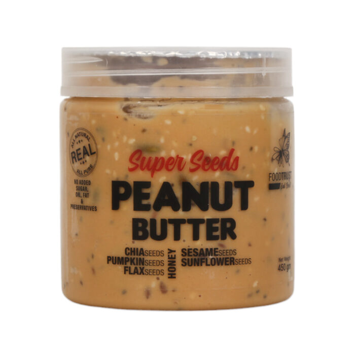 SUPERSEEDS PEANUT BUTTER 450 GM