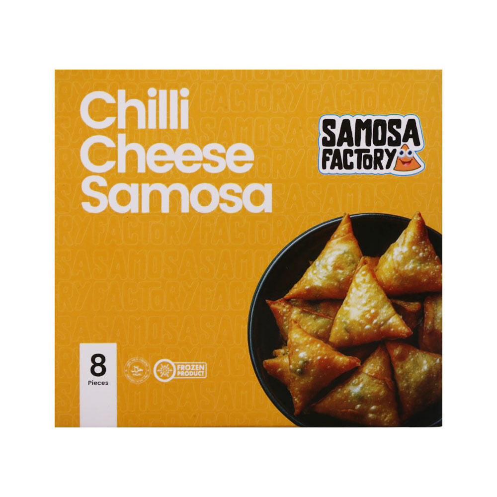 FROZEN FACTORY CHILLI CHEESE SAMOSA 8 PC 240 GM