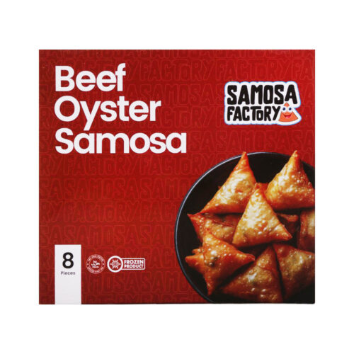 FROZEN FACTORY BEEF SAMOSA 8 PC 240 GM