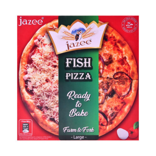 JAZEE FISH L PIZZA 560 GM