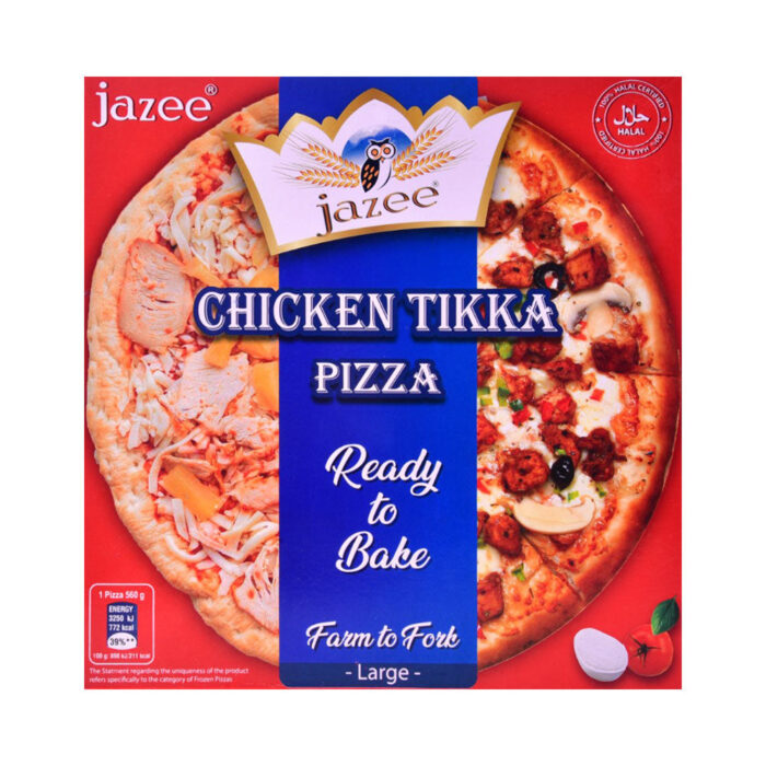 JAZEE CHICKEN TIKKA L PIZZA 560 GM