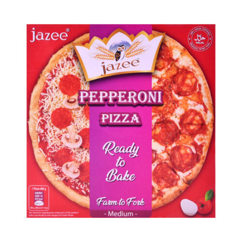 JAZEE PEPPERONI M PIZZA 400 GM