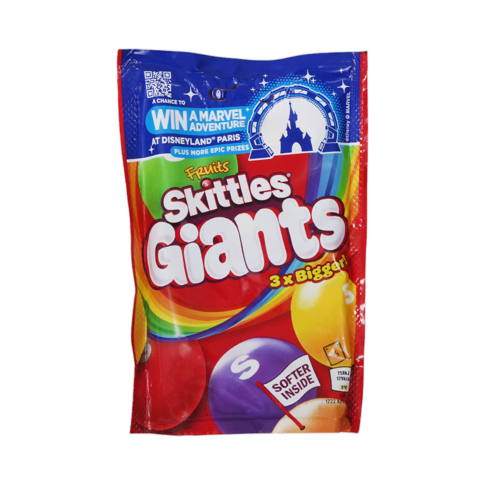 SKITTLES CANDY FRUITS GIANTS 132 GM