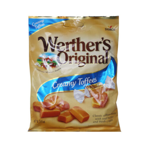 WERTHERS ORIGINAL CREANY TOFFEES 135 GM