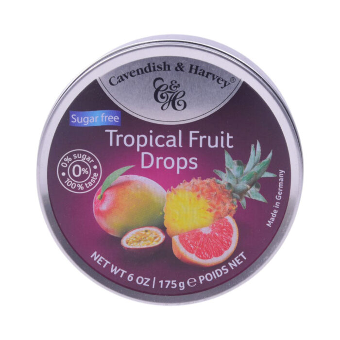 CAVENDISH AND HARVEY SUGAR FREE TROPICAL FRUIT 175GM