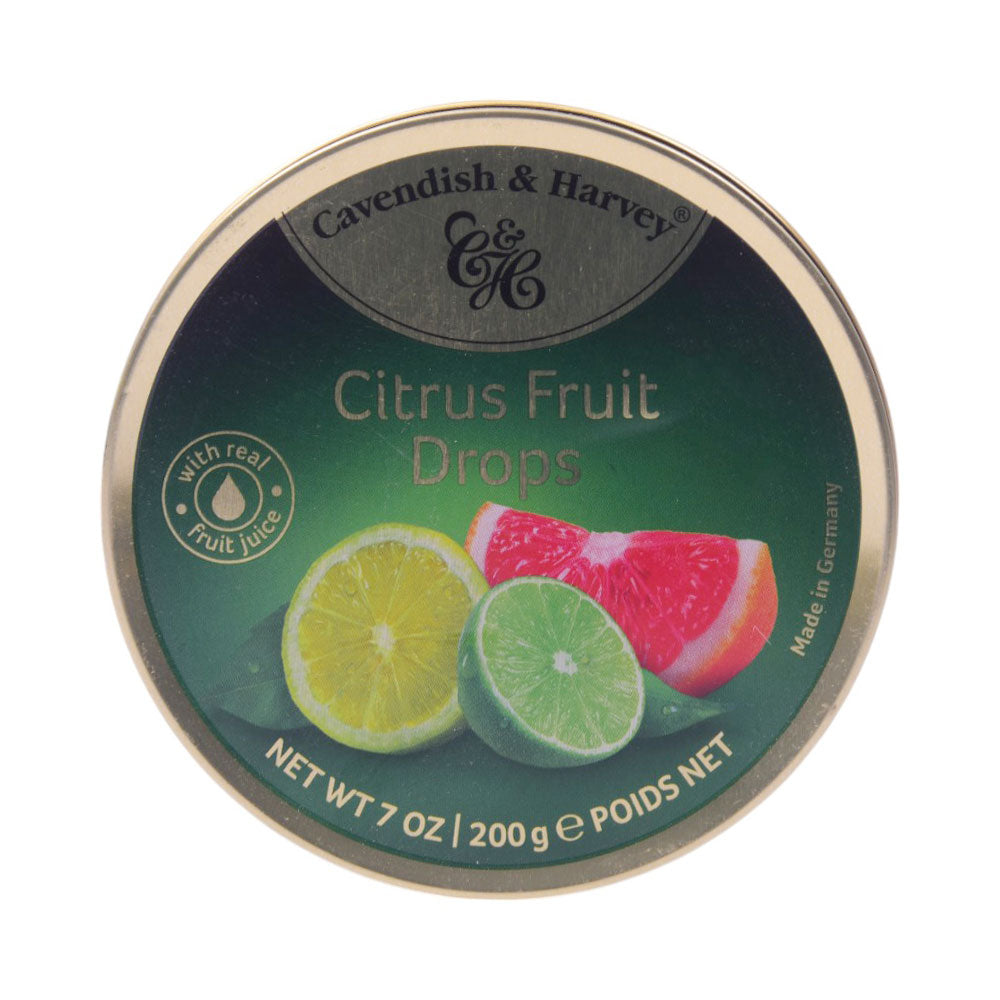 CAVENDISH & HARVEY CITRUS FRUIT DROPS DROPS 200 GM