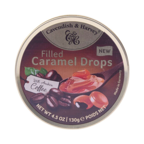 CAVENDISH AND HARVEY CARAMEL DROPS WITH ARABICA COFFEE 130GM