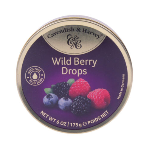 CAVENDISH AND HARVEY WILD BERRY DROPS 175GM