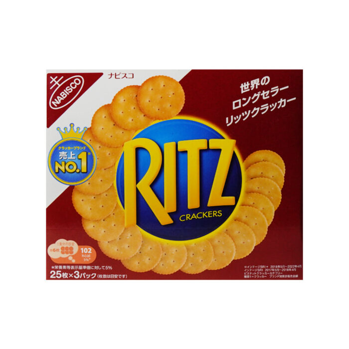 RITZ CRACKER KREKERS 3 PCS PACK 247 GM