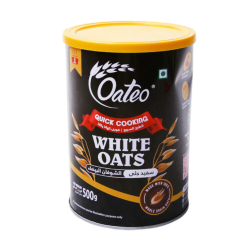 OATEO WHITE OATS TIN FOOD 500 GM