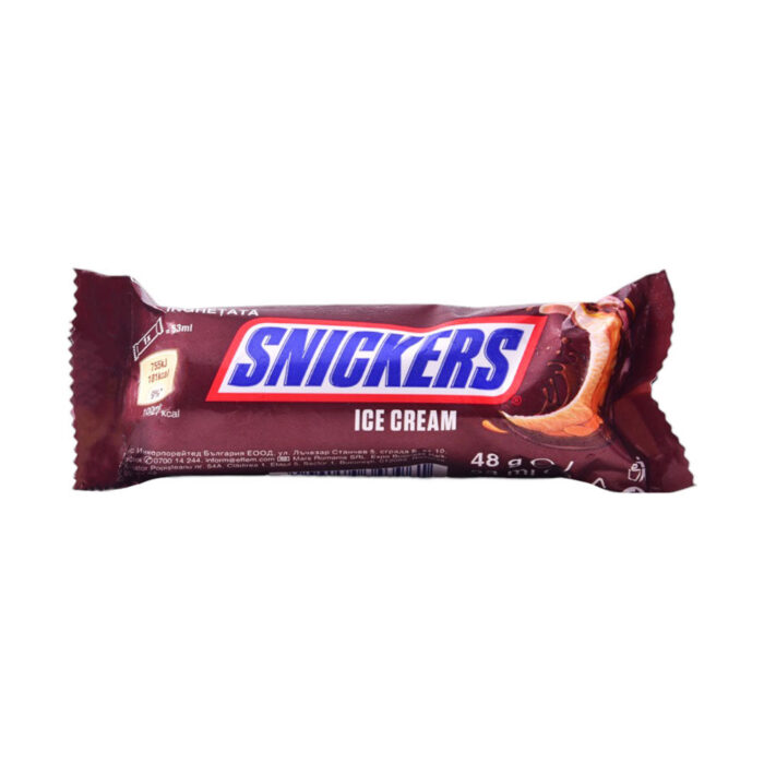 SNICKERS ICE CREAM BAR 48 GM