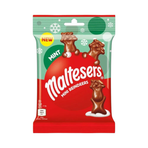 MALTESERS CHOCOLATE MINI REINDEERS POUCH 59 GM