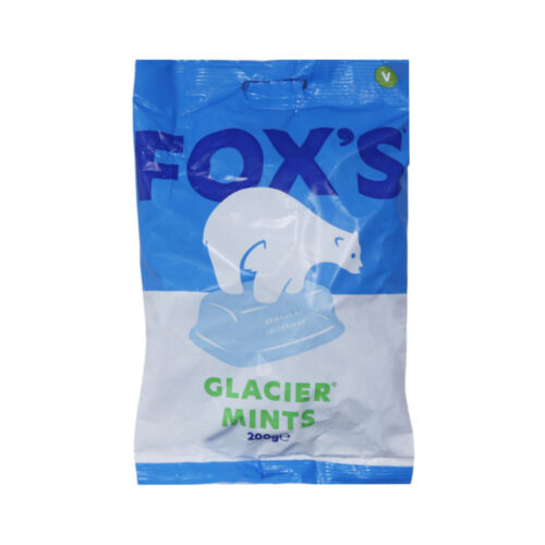 FOXS CANDY FLACIER MINTS POUCH 200 GM