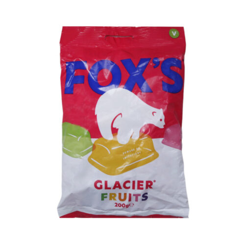 FOXS CANDY FLACIER FRUITS POUCH 200 GM
