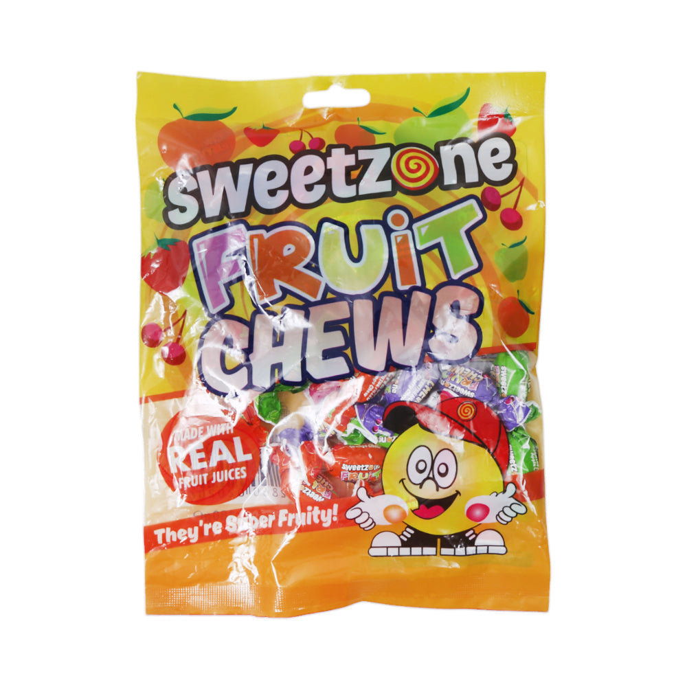 SWEETZONE CHEWS CANDY FRUIT POUCH 225 GM