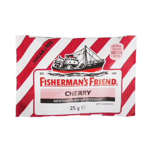 FISHERMANS FRIEND CANDY CHERRY SUGAR FREE 25 GM