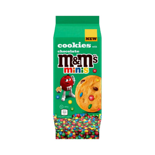 M&M MINIS COOKIES CHOCOLATE 180 GM