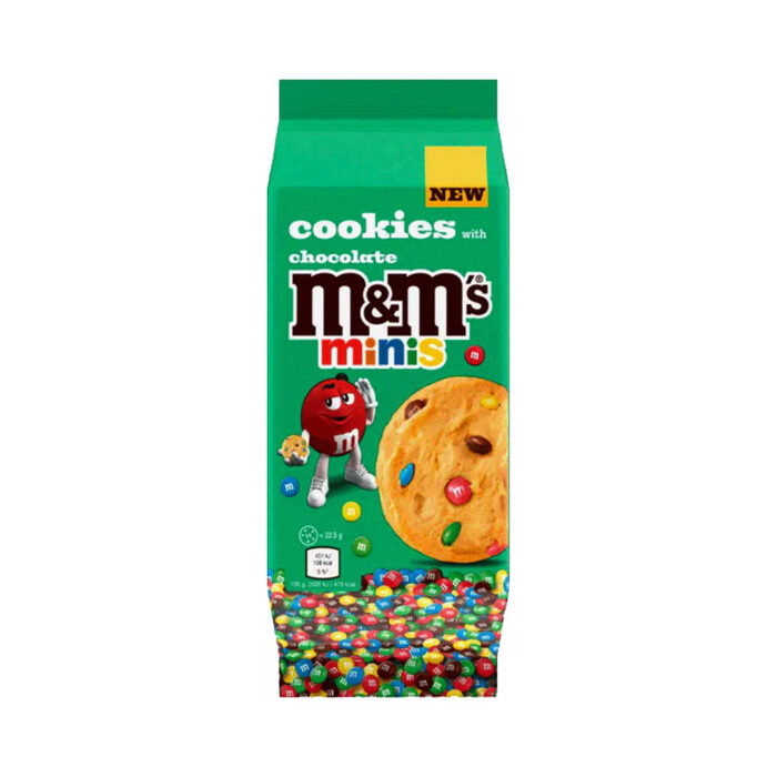 M&M MINIS COOKIES CHOCOLATE 180 GM