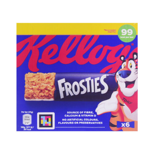 KELLOGGS FROSTIES SNACK 6 BARS 150 GM