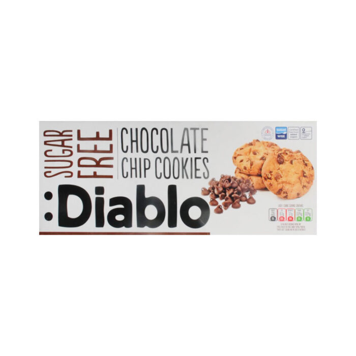 DIABLO COOKIES SUGAR FREE CHOCOLATE CHIP 130 GM