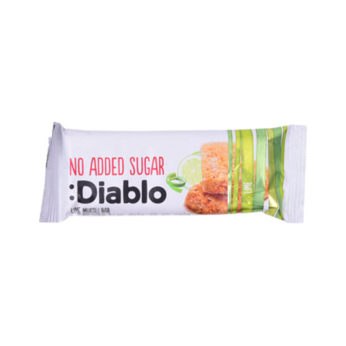 DIABLO BAR SUGAR FREE LIME MUESLI 30 GM