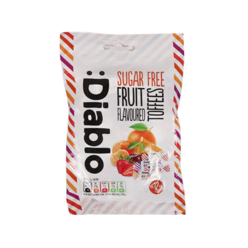DIABLO CANDY FRUIT SUGAR FREE 75 GM
