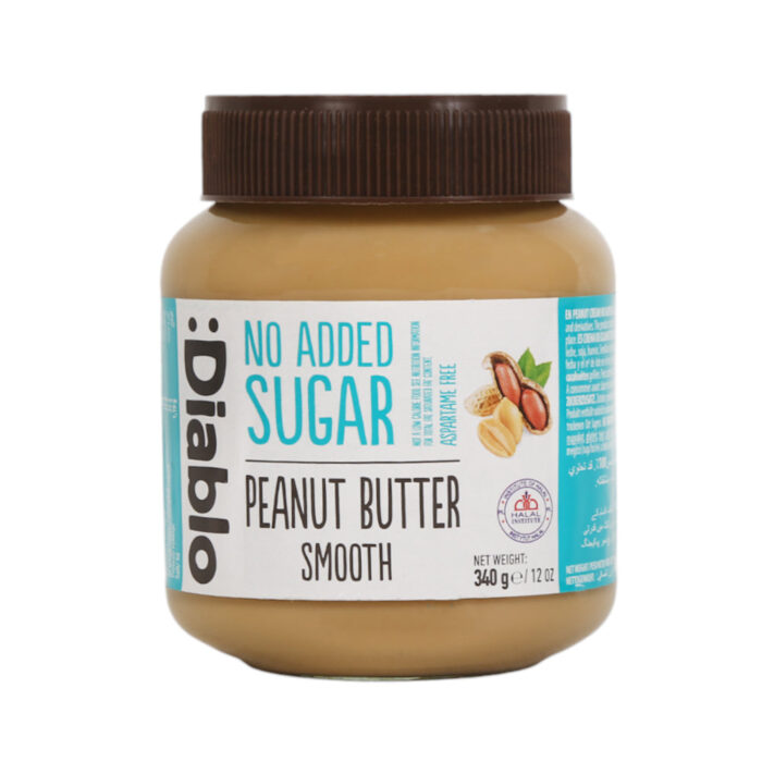 DIABLO  PEANUT BUTTER SUGAR FREE PEANUT BUTTER SMOOTH SPREAD