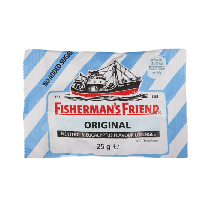 FISHERMANS FRIEND CANDY ORIGINAL SUGAR FREE 25G