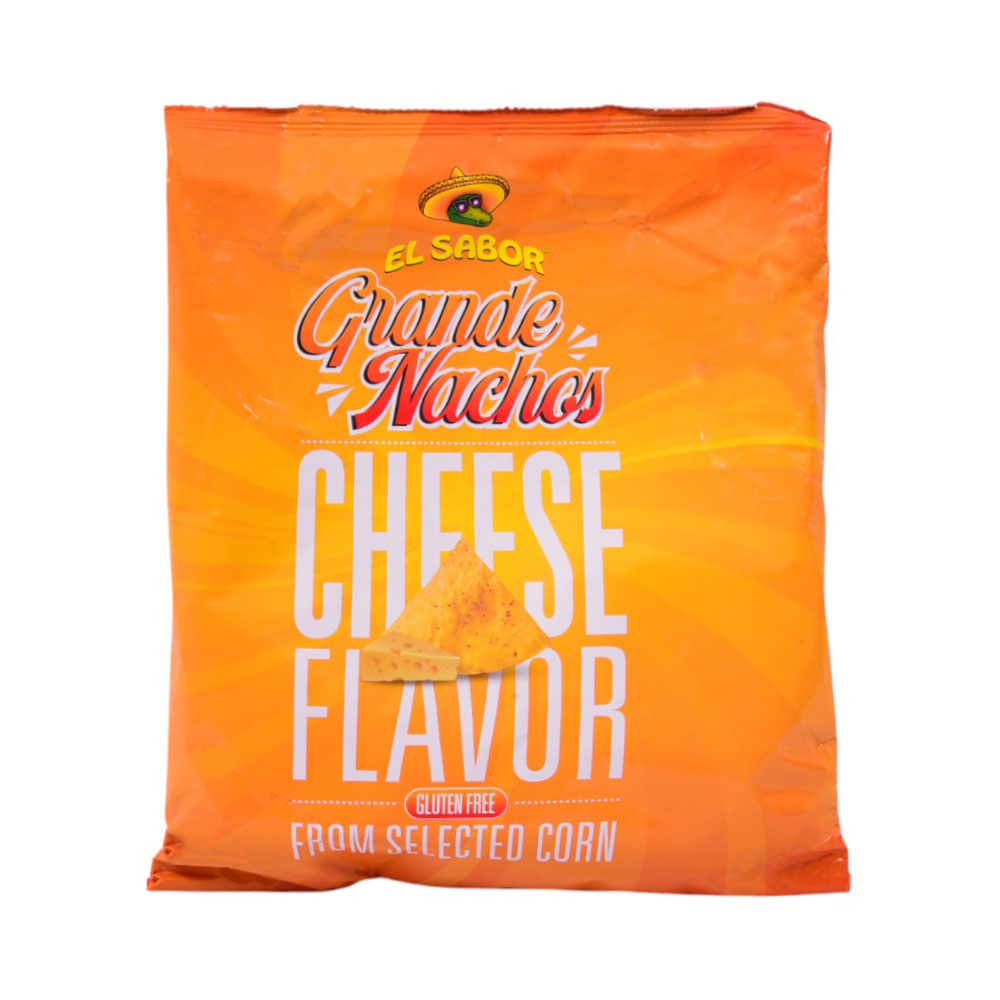 EL SABOR GRANDE NACHOS CHIPS CHEESE 200 GM