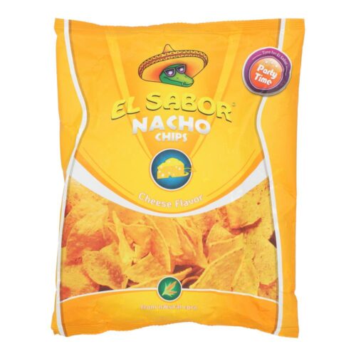 EL SABOR NACHO CHIPS CHEESE FLAVOR 225 GM